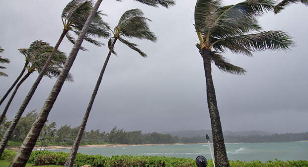 Ураган смыл остров «Восточный» Гавайского архипелага
