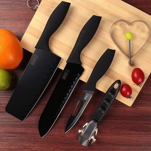 Обычный кухонный нож