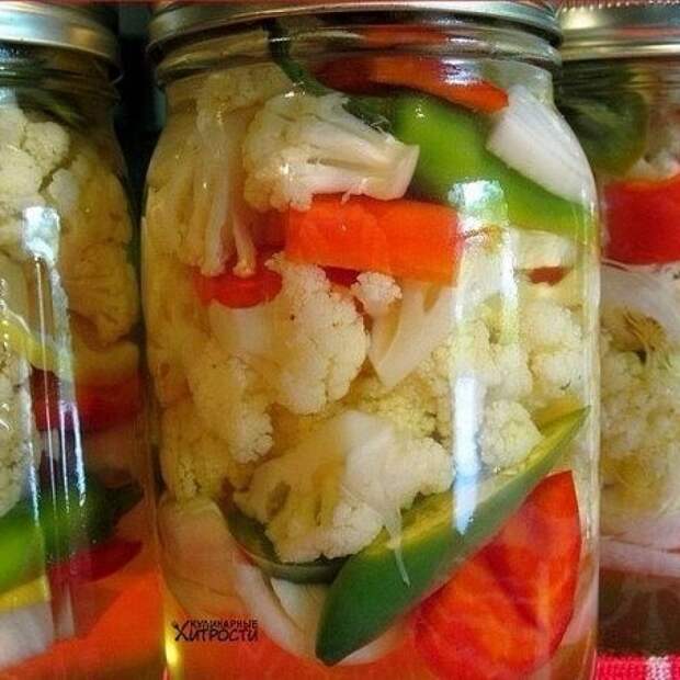 ВКУСНЕЙШАЯ МАРИНОВАННАЯ ЦВЕТНАЯ КАПУСТА