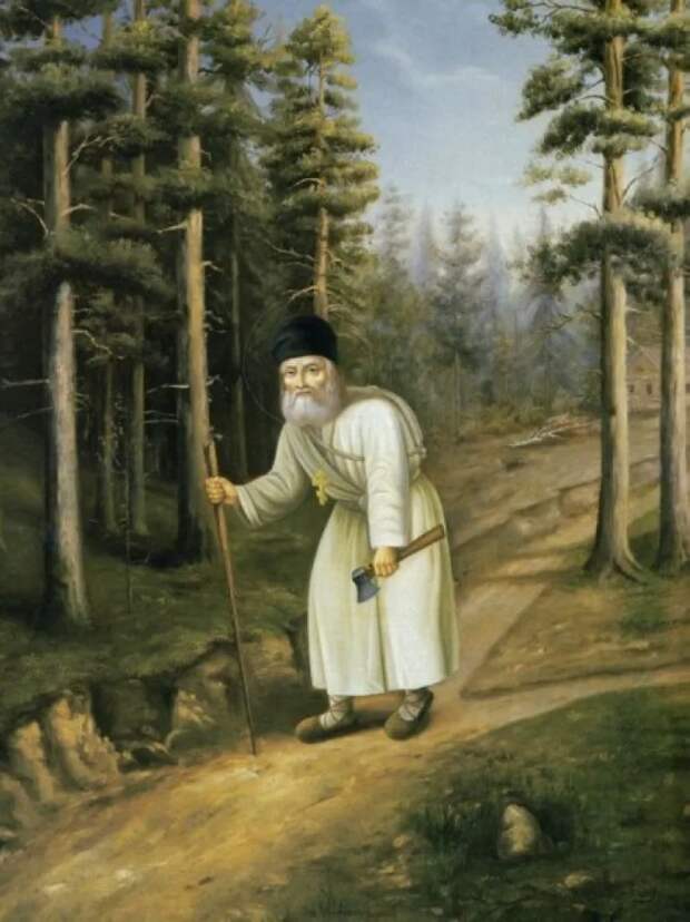 Серафи́м Саро́вский (в миру Про́хор Иси́дорович Мошни́н, в некоторых источниках — Машнин; 19 (30) июля 1754 (или 1759), Курск — 2 (14) января 1833, Саровский монастырь)
