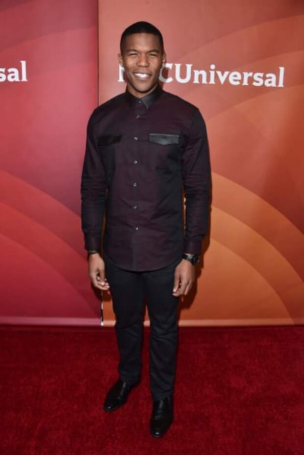 Gaius Charles Attends NBC Press Day