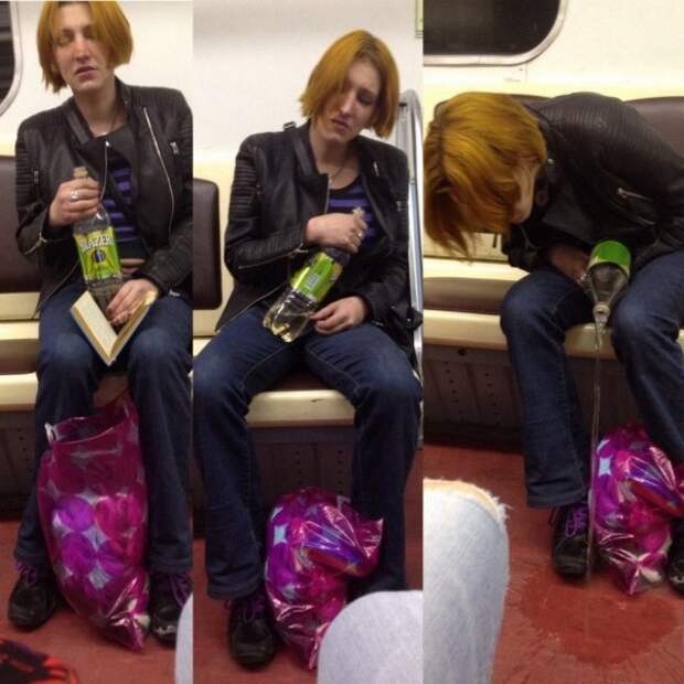 Чудаки и модники из метро
