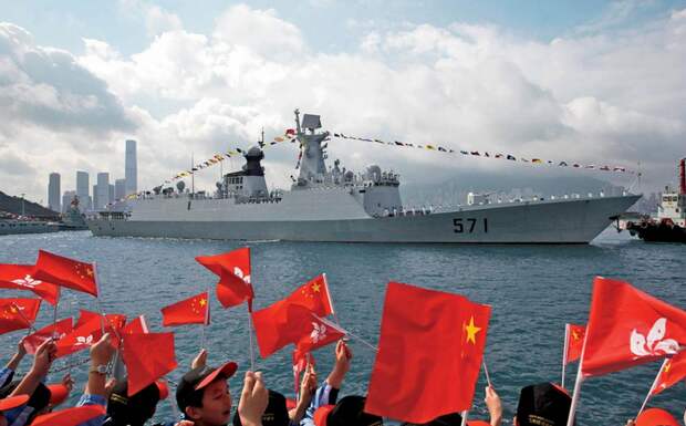 ВМФ Китая вышел на второе место в мире по общему тоннажу боевых кораблей