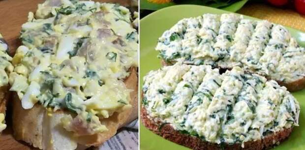Намазка для бутербродов — самые вкусные рецепты