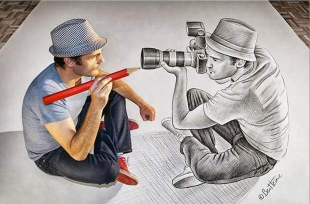 Best and Stunning 3D Pencil Drawings Art Collection by techblogstop 1