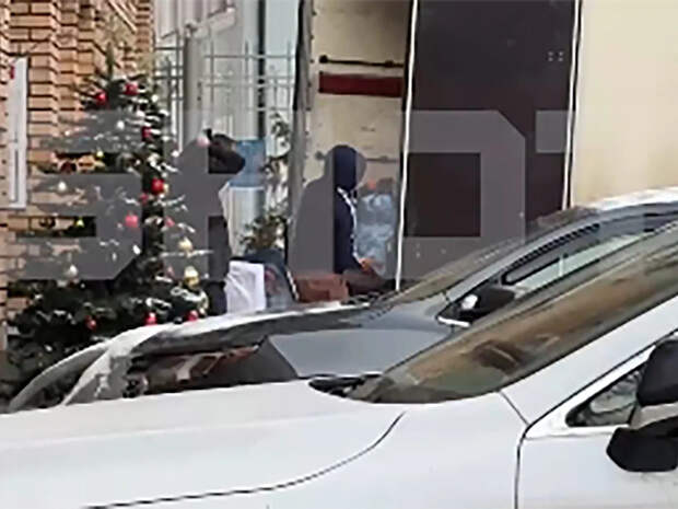 Выселение Долиной из квартиры в Хамовниках сняли на видео