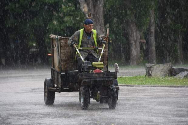 Погода в Крыму 15 июня:дождь, днём до +24