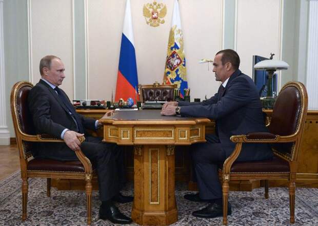 Путин и Игнатьев в Кремле