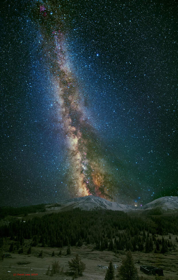 Milky way from Yellowstone Park-46