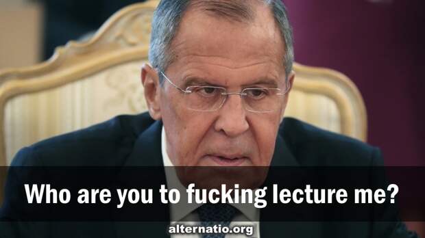 Who are you to fucking lecture me?