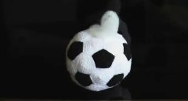 Подушка-игрушка «Футбольный мяч»