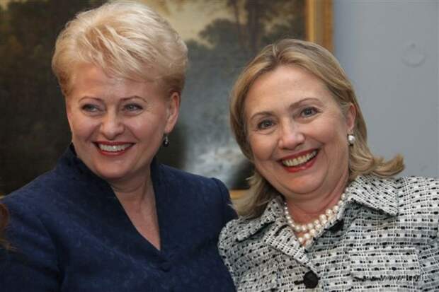 Хиллари Клинтон и Даля Грибаускайте "озаботились" судьбой белорусских женщин