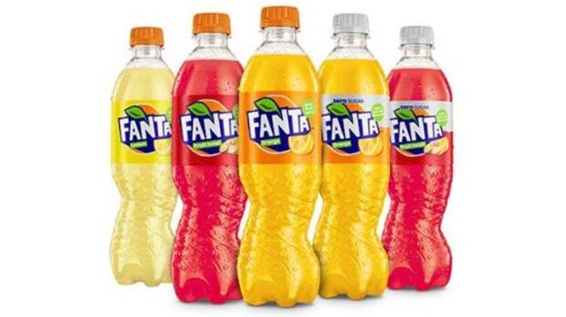 Fanta – яркий и веселый напиток, как и его название. /Фото: packaging-gateway.com