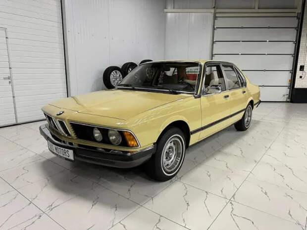 В баке ещё плещется немецкий бензин. В России продают «акулу» BMW 730 1977 года выпуска, привезенную из Германии