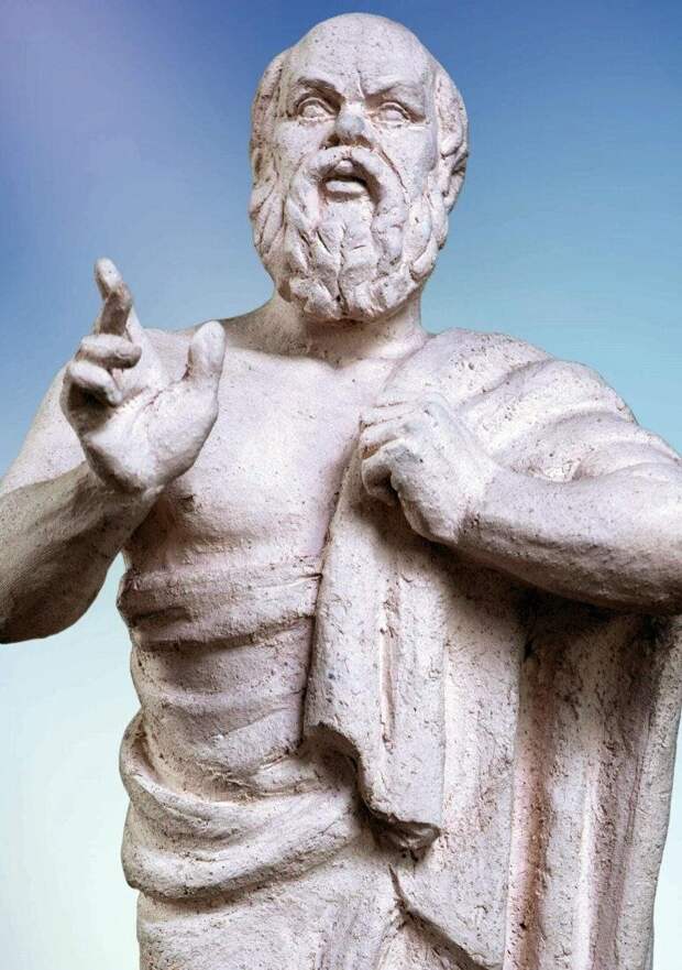 Скульптура Сократа. 2005 г., частное собрание