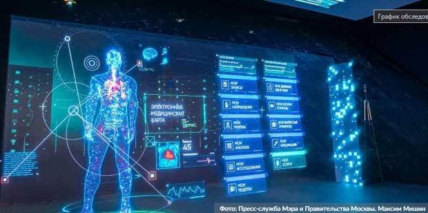 Москва расширяет эксперимент по внедрению технологий искусственного интеллекта в здравоохранении/Фото: М. Мишин mos.ru