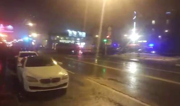 В Петербурге прогремел взрыв в магазине "Перекрёсток"