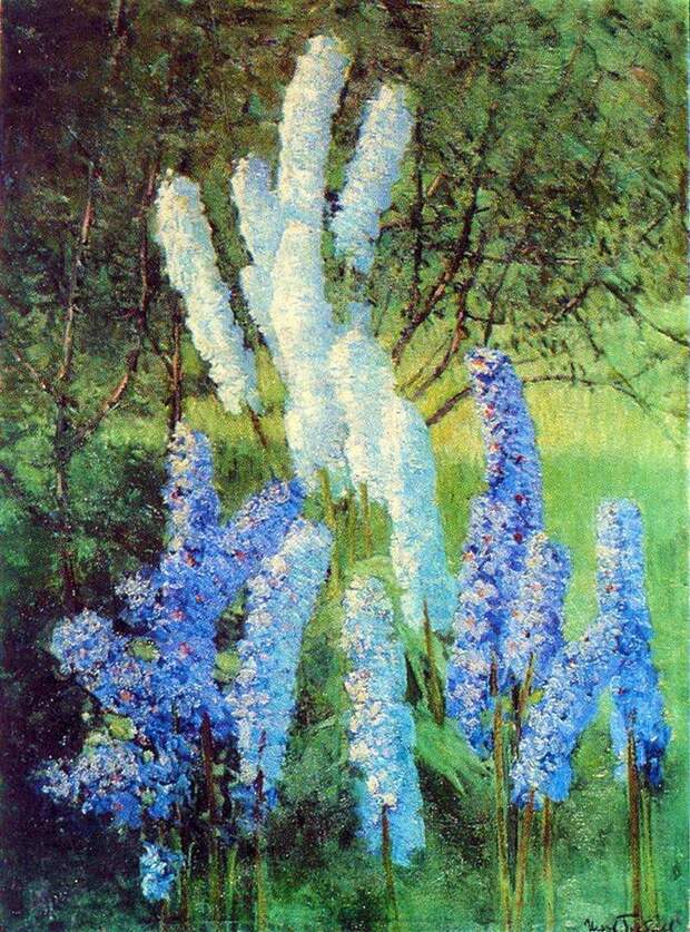 http://allpainters.ru/wp-content/uploads/paintings/delphiniums-in-the-garden.jpg