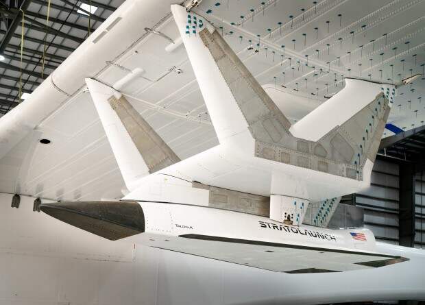 Stratolaunch показала гиперзвуковой планер для сброса с самого длиннокрылого самолета
