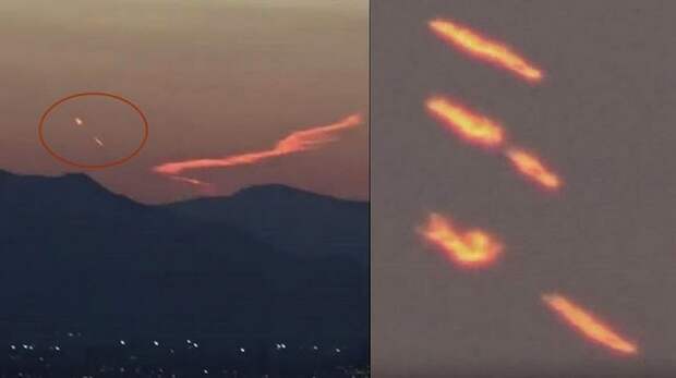 Нечто загадочное пронеслось в небе над Чили