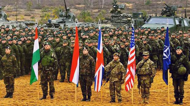 Маневры НАТО у границ РФ. Источник изображения: 
