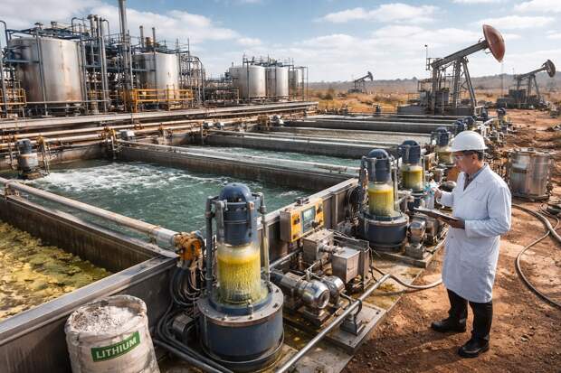 Ученые ПНИПУ предложили способ добычи лития из воды нефтяных скважин