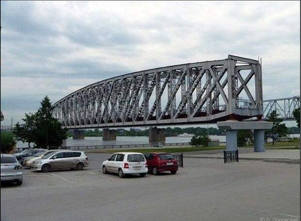 Памятник мосту. Новосибирск города, интересное, памятники