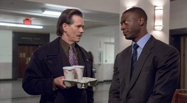 Kevin Bacon and Aldis Hodge on City on a Hill