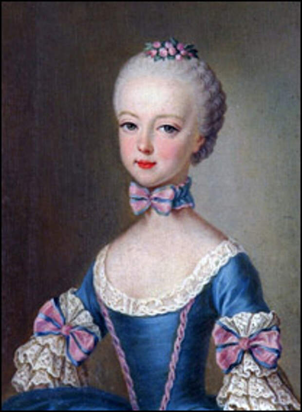 1762 г.Марии-Антуанетте семь лет