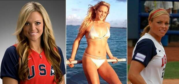 Дженни Финч - софтбол девушки, красавицы, красота, красотки, обаятельные и привлекательные, спорт, спортсменки, фото