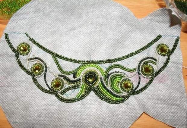 Ожерелье-воротник своими руками Ожерелье-воротник своими руками