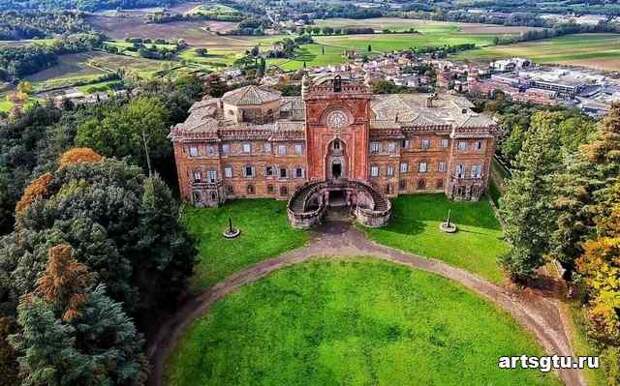 Заброшенный замок Саммеццано, Тоскана, Италия