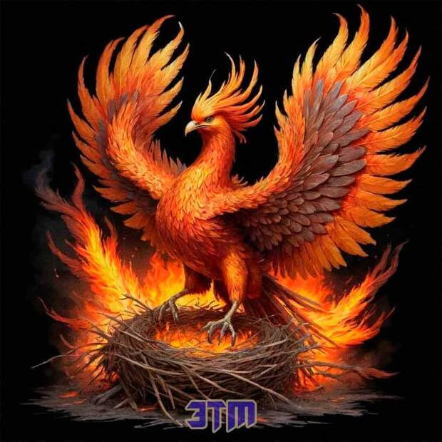 Феникс: вечная птица, восстающая из пепла