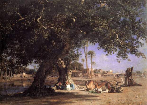 Belly,-Lon-(1827-1877)---View-of-Shubra-(1862)
