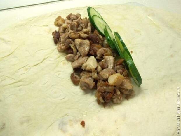 Шаурма с курицей