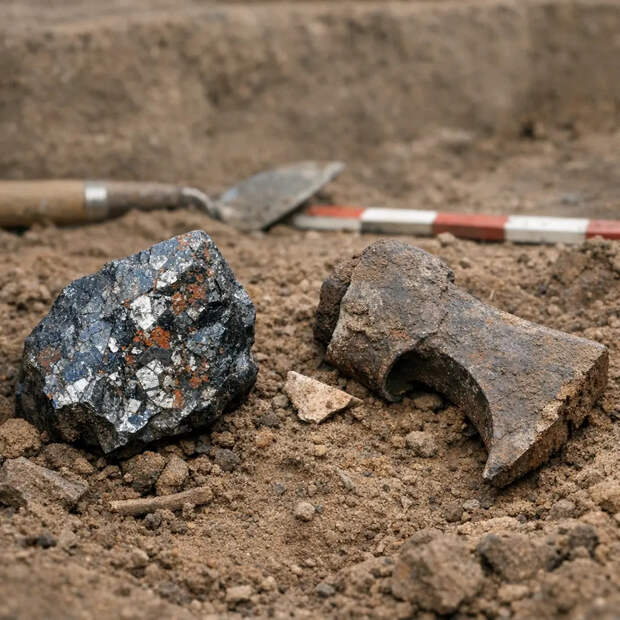 Археологи нашли артефакт из метеорита возрастом 3000 лет в жертвенной яме