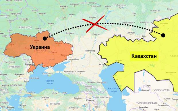 Знаете, поначалу я всю голову сломал, но так и не понял, каким образом Украина собралась возить уголь из Казахстана в обход России.-2