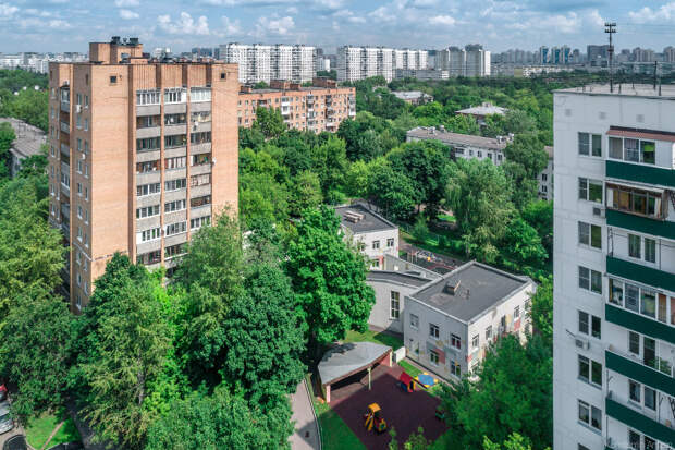 Детский сад архитектора Александра Ларина в районе Новогиреево.