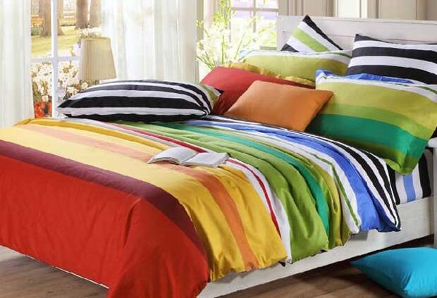Семь цветов радуги для вашей спальни