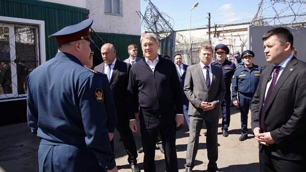 Глава Башкортостана посетил Уфимскую исправительную колонию № 9 Управления Федеральной службы исполнения наказаний по Республике Башкортостан