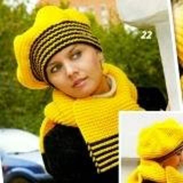 Вязание крючком беретов модели