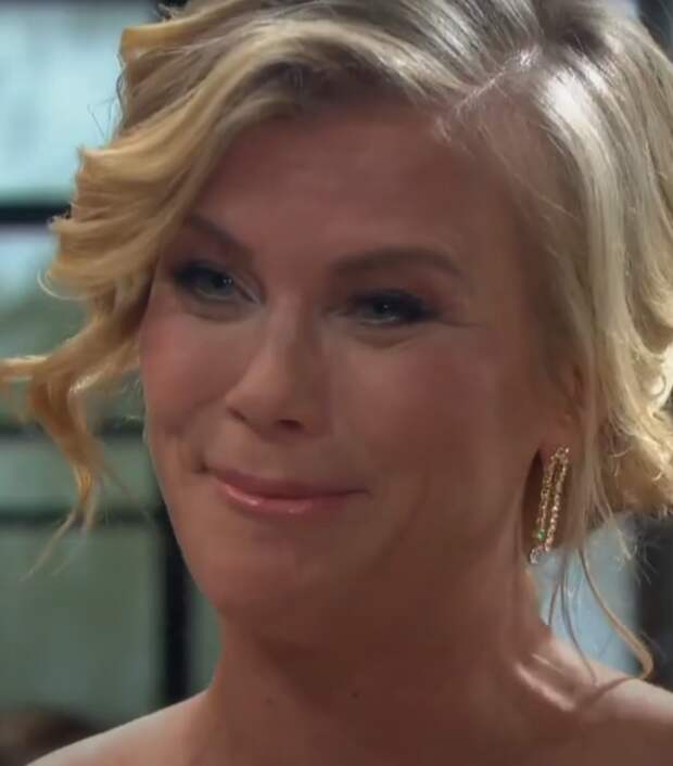 Closeup of Sami marrying Lucas on Days of Our Lives