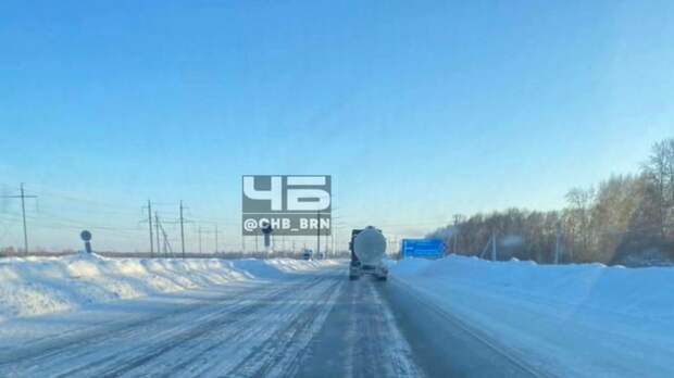 Состояние трассы Р-256 / Фото: 