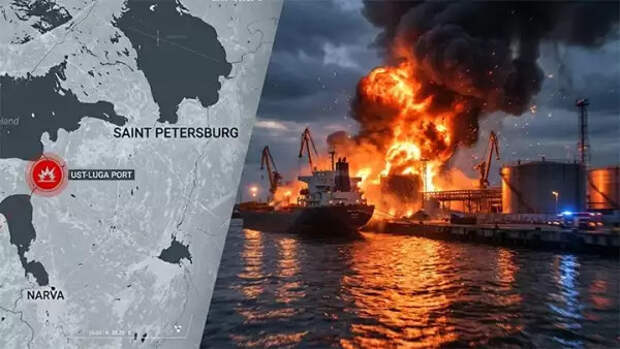 Горящая Усть-Луга: как украинские дроны оставляют Россию без нефтяных миллиардов