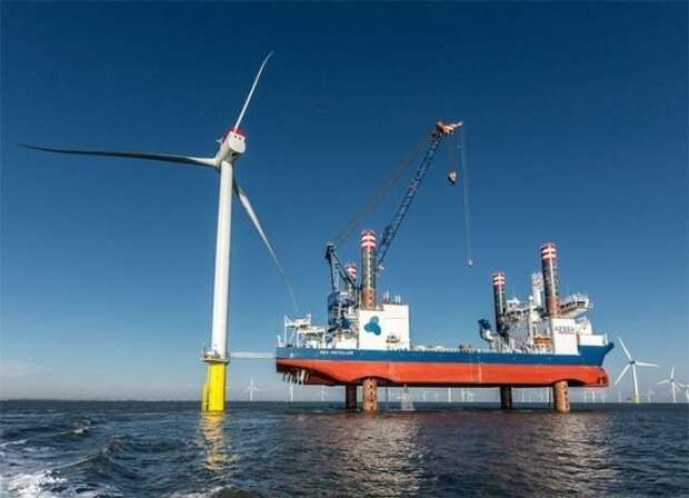 WIV - Windfarm Installation Vessel (Судно установки ветровых электростанций) буксиры, многоцелевые суда, море, морские платформы, оффшор, флот