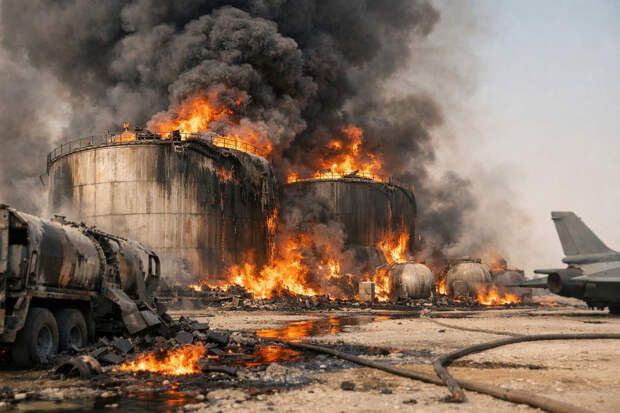 Иран заявил об ударе по топливу американских истребителей в Саудовской Аравии