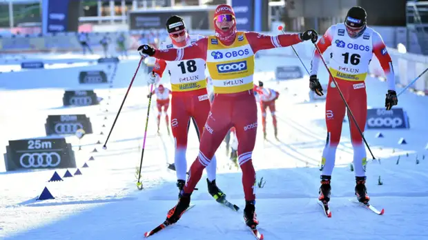 Три российских лыжника вышли в полуфинал спринта на ЧМ в Оберстдорфе