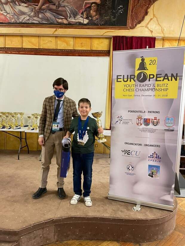 Школьник из Хорошевки стал чемпионом Европы по молниеносным шахматам 2021 года