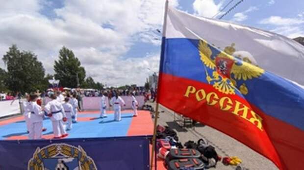 День России в Барнауле на площади Сахарова / Фото: amic.ru 