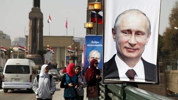 Washington Post: В Египте Путина чествовали как героя